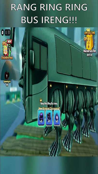 Download lagu 🚍😱 NEW SECRET RANG RING RING BUS IRENG how I get from BUS CRATES OPENING Brainrot Evolution Roblox