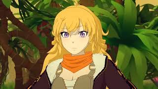 RWBY Volume 9 |  Yang got her arm stole by a talking raccoon