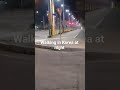 walking in korea at night