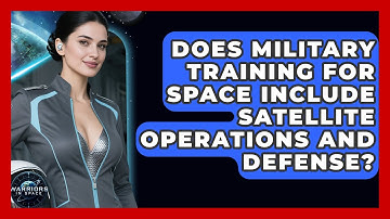 Does Military Training for Space Include Satellite Operations and Defense? - Warriors In Space