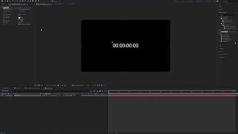 How to Make a Countdown Timer using Timecode in After Effects