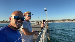 Fishing a Crowded Florida Pier! What Will We Catch?