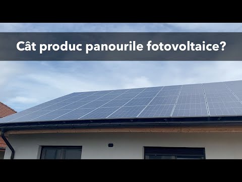 Panouri fotovoltaice și încălzire electrică  consum și producție pe timp de iarnă