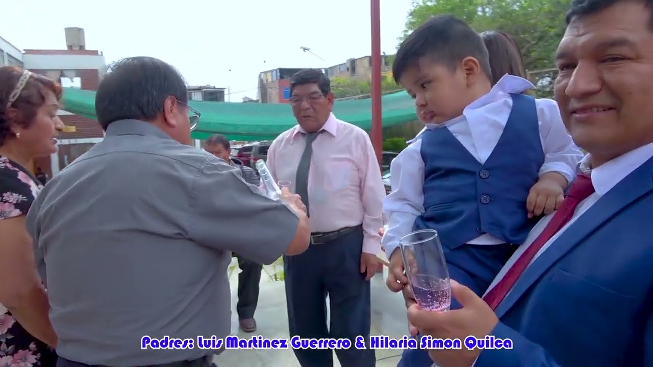 CAP 1: Bautizo Alexander Elias Martinez Simon Padres: Luis Martinez Guerrero & Hilaria Simon Quilca