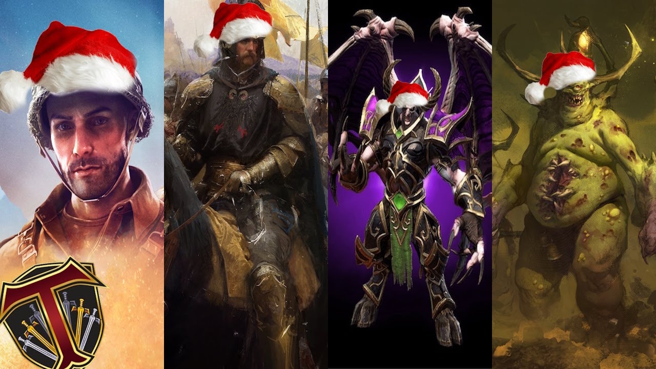 Real-Time Strategy Christmas Special | COH3, AOE4, WC3 & TWW3 Multiplayer Merry Christmas!