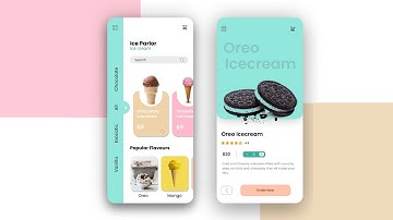 Flutter UI - Ice Cream App