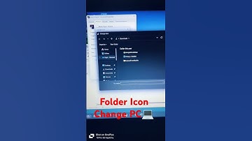 Folder Icon Change💻✅ | #windows #youtubeshorts #youtube #pc #viralshorts #tech #Learnigtechkajol