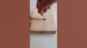 accurate 45 degree finder rope #tips #carpentry #shorts