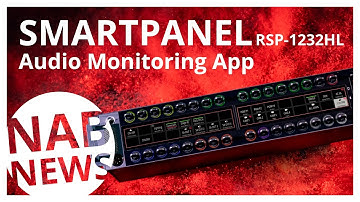 Riedel SmartPanel Audio Monitoring App @NAB 2023