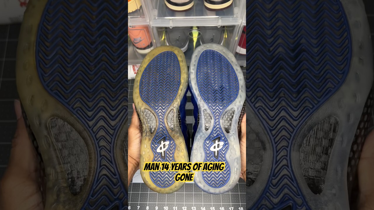 foamposite sole restoration