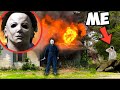 We Found HALLOWEEN KILLS BURNT House On The Most DANGEROUS ISLAND! *We Almost Died!*