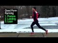 3 Points of Good Form Running in 1 Minute!
