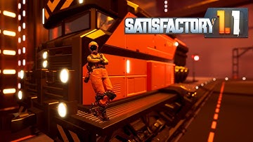 MY 1000 HOURS FICSIT WORLD (train tour) - Satisfactory