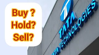 Tata Technologies Stock Strategy | Buy? Hold or Sell ?
