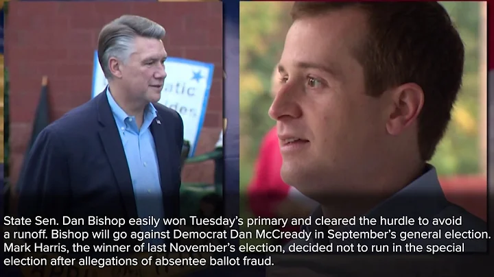 Sen. Dan Bishop wins NC-09 GOP Primary: 5 things to know Wednesday, May 15