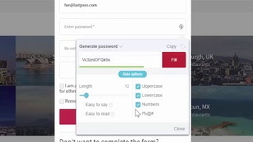 How To Generate a Password in LastPass
