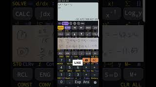 fx 991ms calci &amp; fx 991 plus calci | 2 Equations with 2 unknowns solution #vtu #engineering #shorts