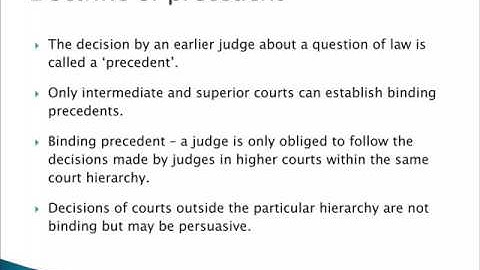 17BSB111 S6.3 Doctrine of precedent