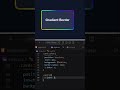 CSS Gradient Border Animation 💻 | HTML CSS Effect #shorts #coding #webdevelopment
