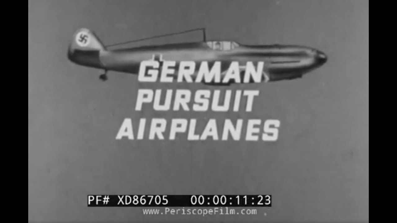 DAS FLUGZEUG 1000 FOTOS 飛行機の歴史　ミリタリー IDENTIFICATION OF AIRCRAFT GERMAN PURSUIT PLANES ” MESSERSCHMITT