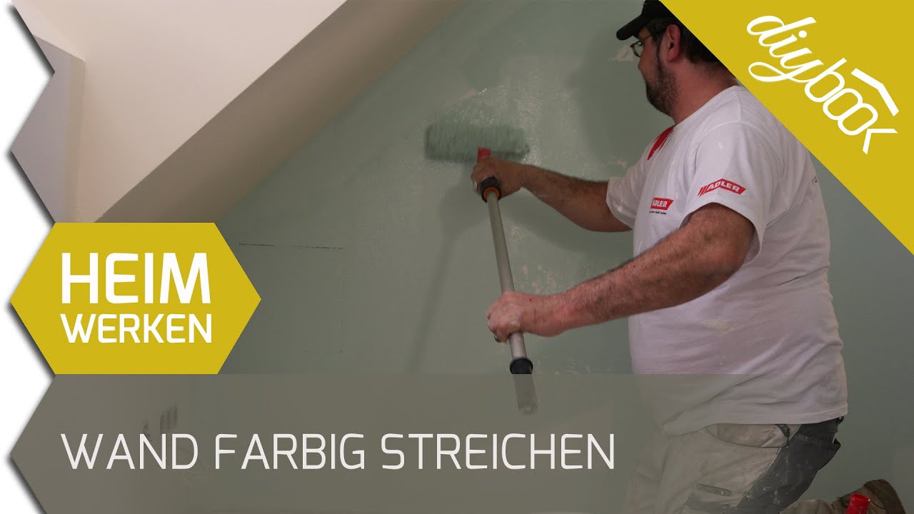 Wände farbig streichen kinderzimmer streichen youtube