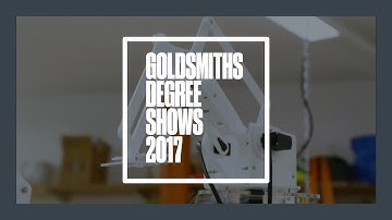 Goldsmiths Degree Shows 2017 - Computational Arts