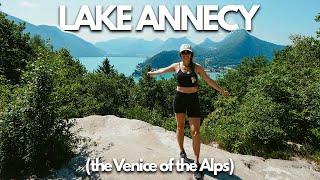 Lake Annecy is a DREAM!! (France's MustSee Gem & Europe's Cleanest Lake!)