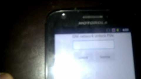 How to Unlock Motorola Atrix 4G from Bell by Unlock Code, from Cellunlocker.net
