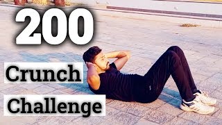200 Crunches For #AbChallenges (5 MINUTES!)