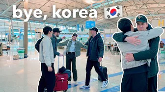goodbye, korea 🇰🇷 😢 what my brother will miss most, last days in seoul & best food spots