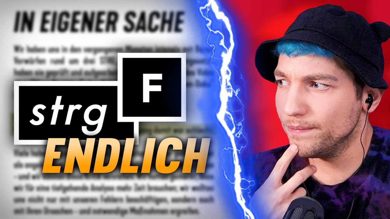 Strg_F geben Fehler zu aber werden wieder kritisiert | Rezo reagiert