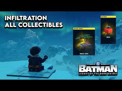 Lego Batman Legacy of the Dark Knight - Infiltration All Collectible Locations
