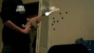 Muzzle Flash and Bullet Hole in The wall TEST