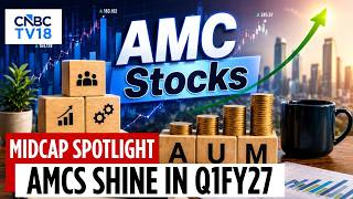 HDFC AMC, ICICI Pru AMC, Nippon AMC & UTI AMC See Sequential AUM Growth In Q1FY27 | CNBC TV18 screenshot 4