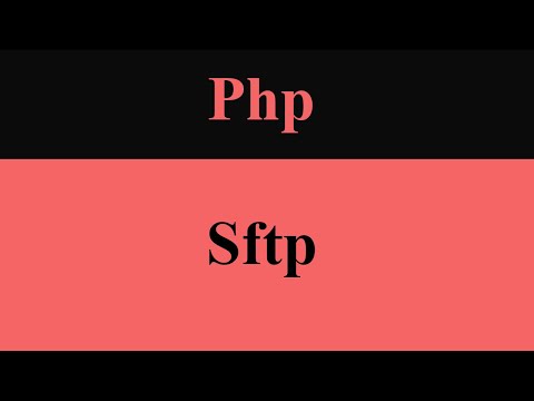 sftp | #phpstarters