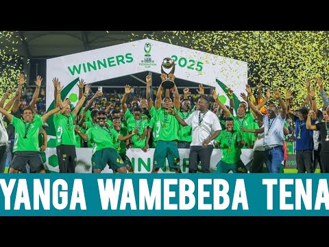 TAZAMA SHANGWE LA YANGA BAADA YA KUBEBA KOMBE LA CRDB