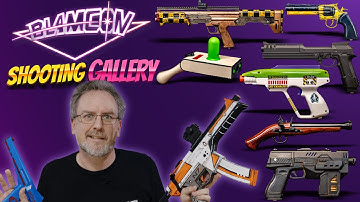 Blamcon Light Gun Demo and Blamcon Shooting Gallery, Our Own FREE Game!