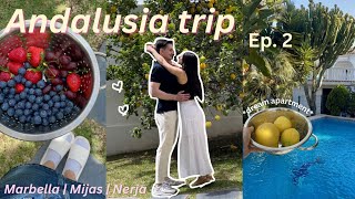 ROAD TRIP through ANDALUSIA 🍋🌞 travel VLOG | exploring SPAIN 🇪🇸, food, dreamy location