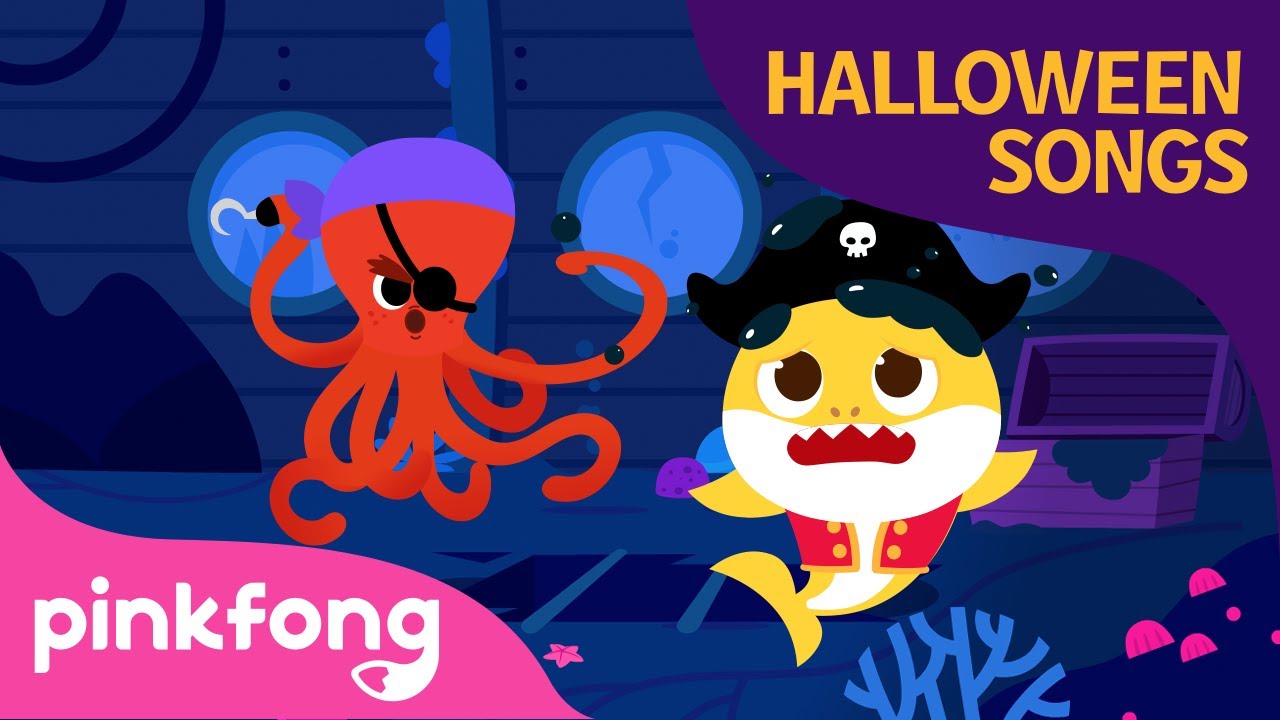 Baby Shark Trick or Treat | Baby Shark Halloween | Halloween Songs | Pinkfong Songs for Children