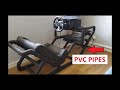 How to create and F1 Cockpit with PVC pipes