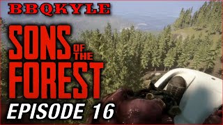 EXTREME TOBOGGANING! (Sons of the Forest: Ep16)