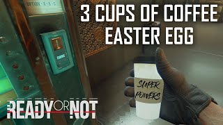 Ready or Not - Coffee EASTER EGG ☕ [SUPER FAST AND FOCUSED] #shorts