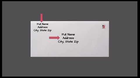 How to Address an Envelope