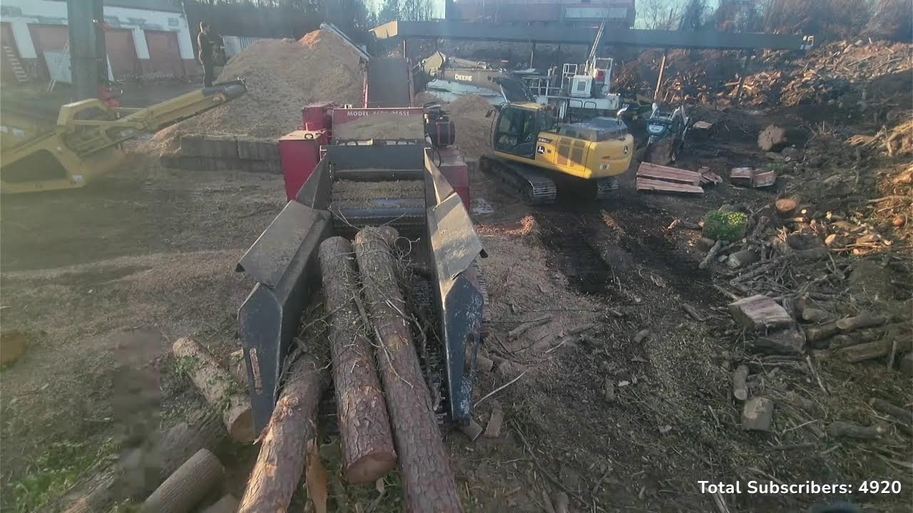 Grind Time! Making Wood Chips with Bandit Beast Livestream! Episode 12! Jose is back!