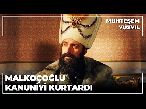 Malkoçoğlu, Kanuni'yi Kurtarır - Muhteşem Yüzyıl 85.Bölüm