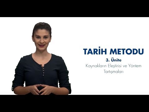 TARİH METODU - Ünite3 - Özet