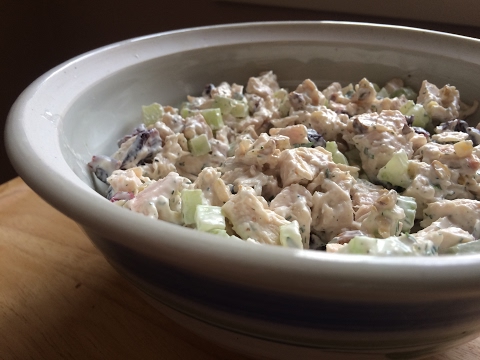 Cranberry Walnut Chicken Salad