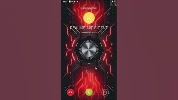 REALME 14T Incoming Call Screen Ringtone Realme Bootanimation 