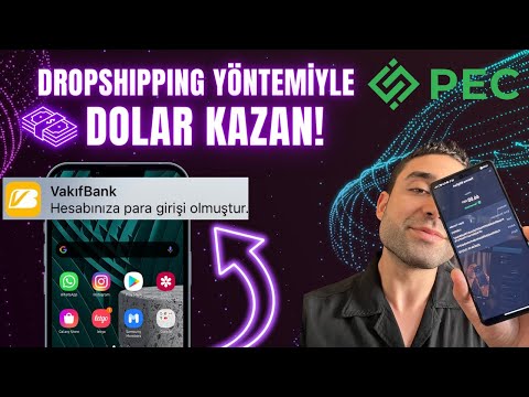 PEC - Dropshipping Yaparak Dolar Kazan! 💰 - internetten para kazanma 2023