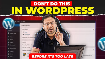 Avoid Disaster: Common WORDPRESS Mistakes Every Beginner Makes - Umar Tazkeer